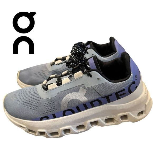 On Running Men’s Cloudmonster  Mist Blueberry Athletic Shoes Sneakers 7 main image 5